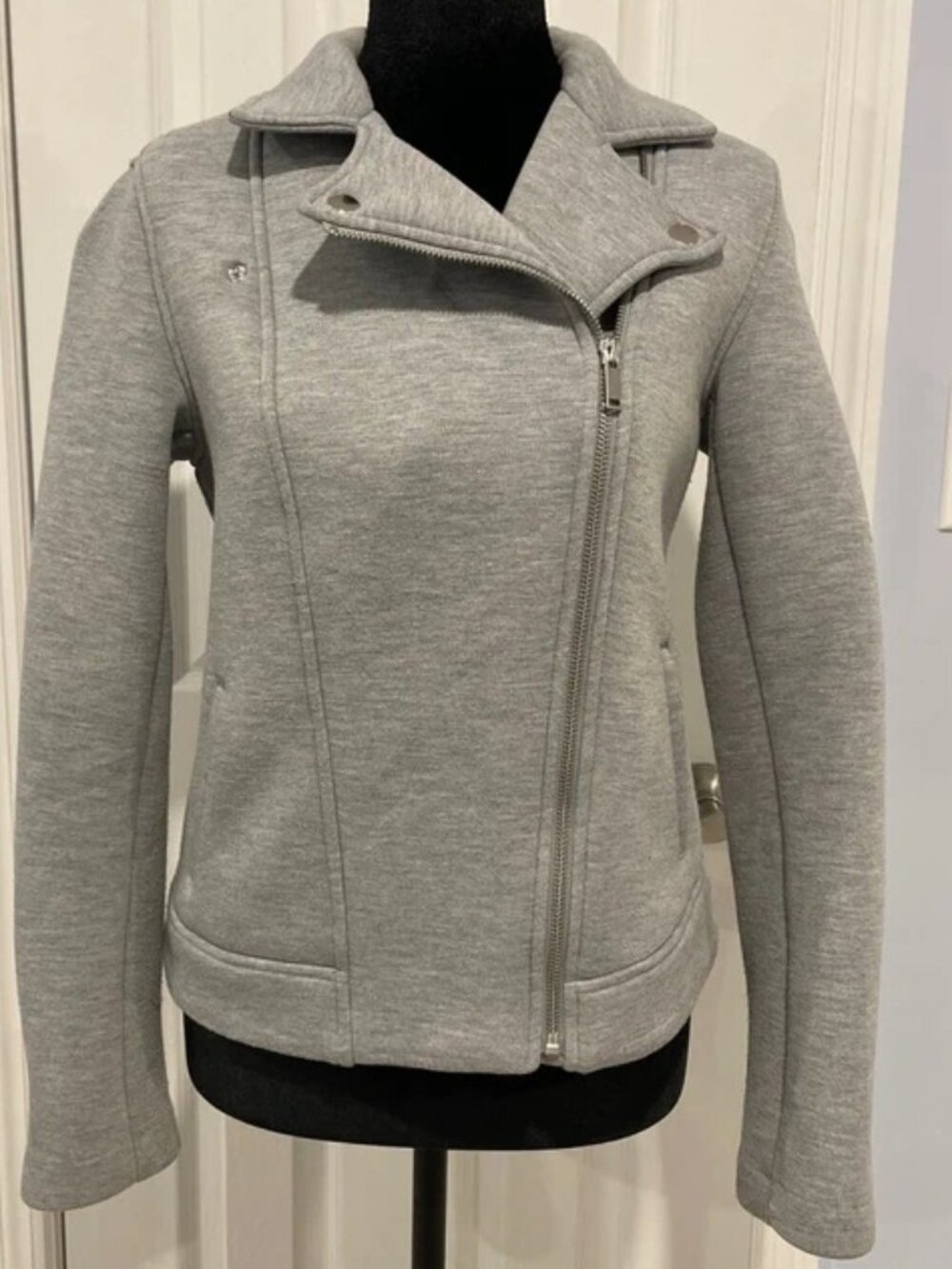 Old Navy Women’s Gray Moto Jacket XS